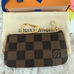 ❌❌SOLD❌❌Key pouch - damier ebene
